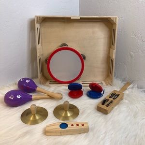 Wooden Musical Toys - Band in a box Montessori Toys